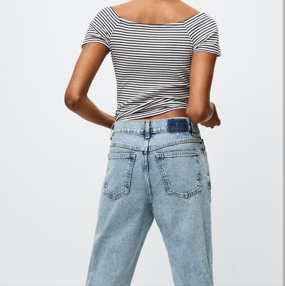 NWT Mango Mom high-waist jeans - Picture 5 of 7